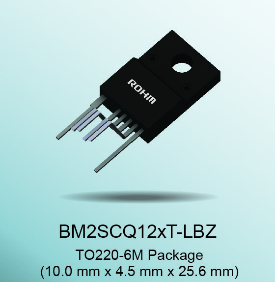 全球首創※！ROHM推出內置1700V SiC MOSFET的AC/DC轉換器IC “BM2SCQ12xT-LBZ”