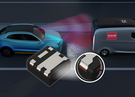 ROHM開發出確保安裝可靠性的車載用超小型MOSFET“RV4xxx系列”